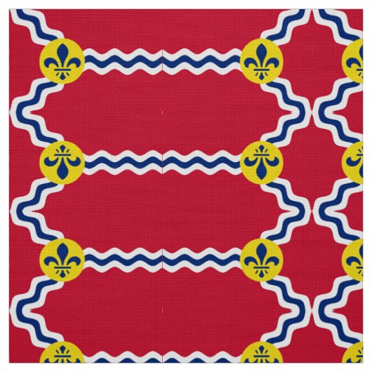 Vlag van St. Louis, Missouri Stof (Swatch)
