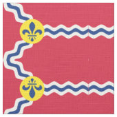 Vlag van St. Louis, Missouri Stof (Close Up)