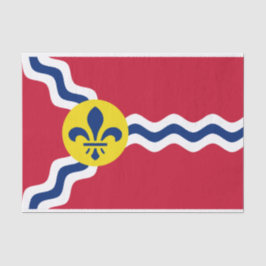 Vlag van St. Louis (Missouri) Tissuepapier