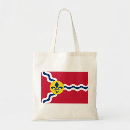 Vlag van St. Louis (Missouri) Tote Bag