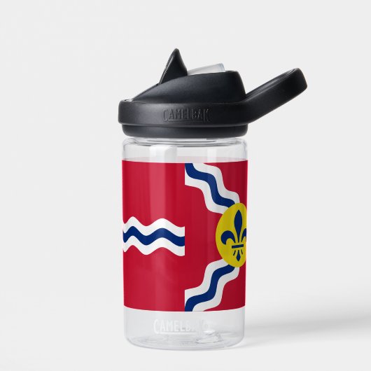 Vlag van St. Louis, Missouri Water Bottle Waterfles (Links)