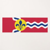 Vlag van St. Louis (Missouri) Yogamat (Voorkant (horizontaal))