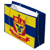 Vlag van St Paul, Minnesota Grote Gift Bag Groot Cadeauzakje (Voorkant Gekanteld)