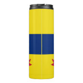 Vlag van St Paul, Minnesota Thermal Tumbler Thermosbeker (Achterkant)