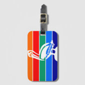 Vlag van St. Petersburg, Florida Bagagelabel (Voorkant (verticaal))