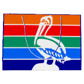 Vlag van St. Petersburg, Florida Groot Cadeauzakje (Achterkant)