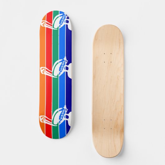 Vlag van St. Petersburg, Florida Persoonlijk Skateboard (Voorkant)