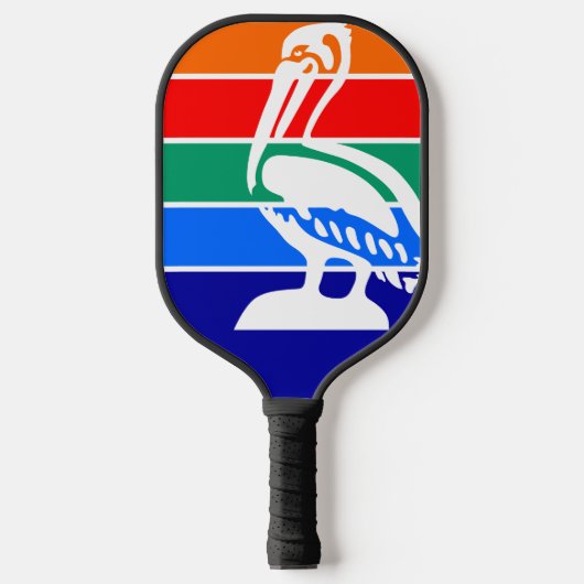 Vlag van St. Petersburg, Florida Pickleball Paddle (Voorkant)