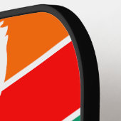 Vlag van St. Petersburg, Florida Pickleball Paddle (Links Detail)