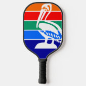 Vlag van St. Petersburg, Florida Pickleball Paddle (Achterkant)