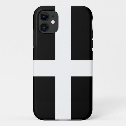 Vlag van St. Piran / vlag van Cornwall  Case-Mate iPhone Case (Achterkant)