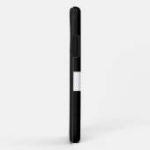 Vlag van St. Piran / vlag van Cornwall  Case-Mate iPhone Case (Achterkant/rechts)