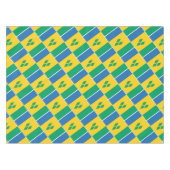 Vlag van St. Vincent Patriottisch Tafelkleed (Voorkant (Horizontaal))