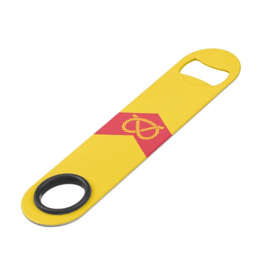Vlag van Staffordshire Bar Key Speed Flessenopener (Voorkant Gekanteld)