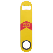 Vlag van Staffordshire Bar Key Speed Flessenopener (Voorkant)