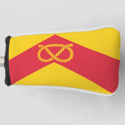Vlag van Staffordshire Golf Head Hoesje Golfheadcover (Voorkant)