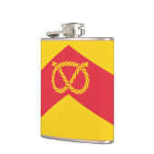 Vlag van Staffordshire Heupfles (Links)