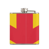 Vlag van Staffordshire Heupfles (Achterkant)