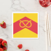 Vlag van Staffordshire servetten (Insitu)
