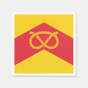 Vlag van Staffordshire servetten