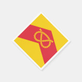 Vlag van Staffordshire servetten (Hoek)