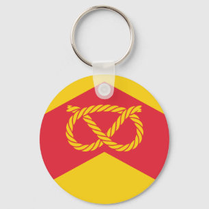 Vlag van Staffordshire Sleutelhanger