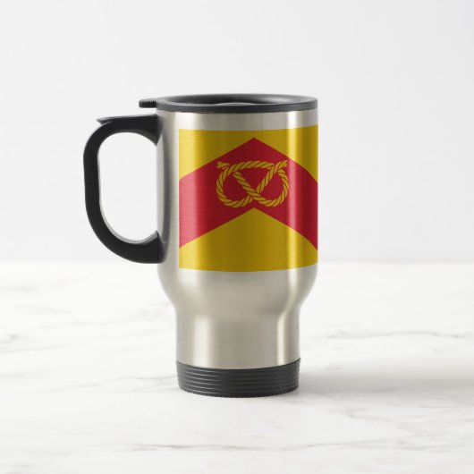 Vlag van Staffordshire Travel Mug Reisbeker (Links)