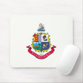 Vlag van Stamford (Connecticut) Muismat (Met muis)