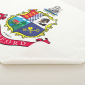 Vlag van Stamford (Connecticut) Sherpa Deken (3/4)