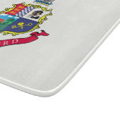 Vlag van Stamford (Connecticut) Snijplank (Hoek)