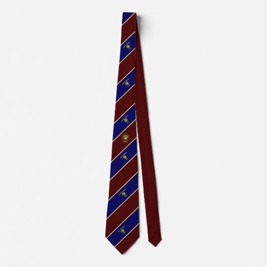 vlag van strepen stropdas (Voorkant)
