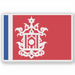 Vlag van Sulu (eind 19e eeuw) Sticker