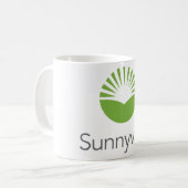 Vlag van Sunnyvale (Californië) Koffiemok (Voorkant links)