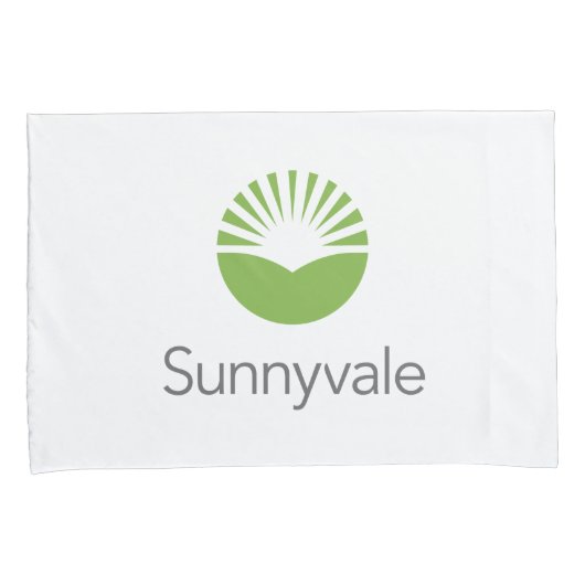 Vlag van Sunnyvale (Californië) Kussensloop (Voorkant-Rechts)