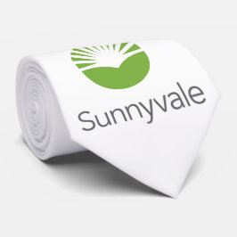 Vlag van Sunnyvale (Californië) Stropdas
