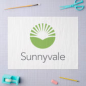 Vlag van Sunnyvale (Californië) Tissuepapier (Craft)