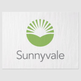 Vlag van Sunnyvale (Californië) Tissuepapier