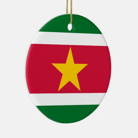 Vlag van Surinaamse Ornament (Rechts)