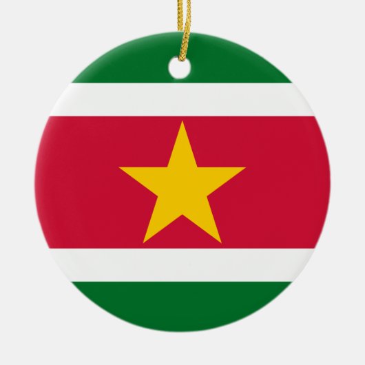 Vlag van Surinaamse Ornament (Voorkant)