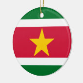 Vlag van Surinaamse Ornament (Links)