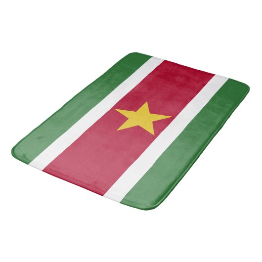 Vlag van Suriname Badmat (Gekanteld)