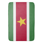 Vlag van Suriname Badmat (Voorkant Verticaal)