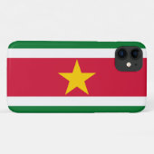 Vlag van Suriname Case-Mate iPhone Case (Achterkant (horizontaal))