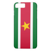 Vlag van Suriname Case-Mate iPhone Case (Achterkant)