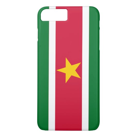 Vlag van Suriname Case-Mate iPhone Case (Achterkant)