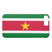 Vlag van Suriname Case-Mate iPhone Case (Achterkant (Horizontaal))