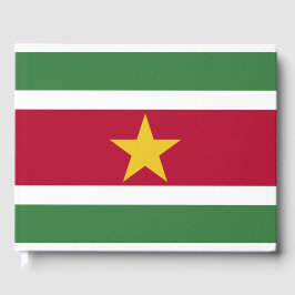 Vlag van Suriname Gastenboek