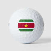 Vlag van Suriname Golfballen (Voorkant)