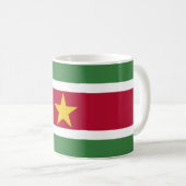 Vlag van Suriname Koffiemok (Voorkant rechts)