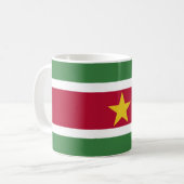 Vlag van Suriname Koffiemok (Voorkant links)